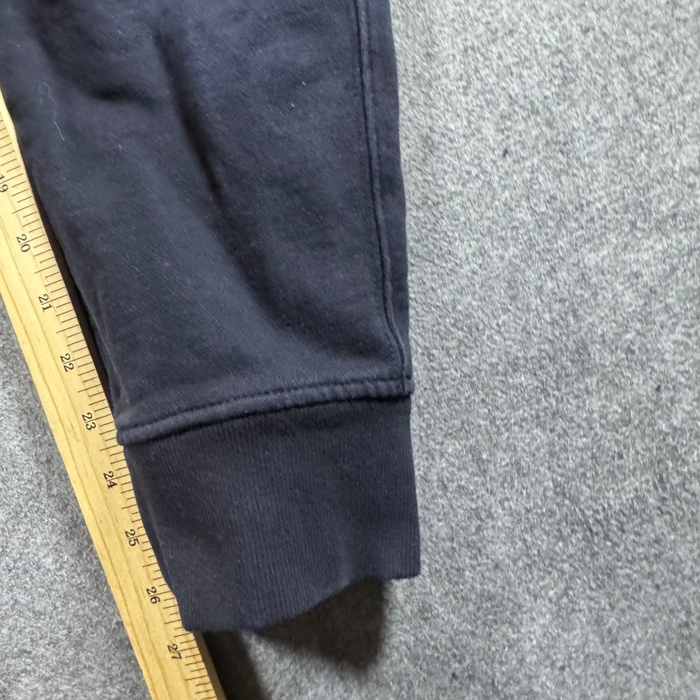 AllSaints Raven Sweatpant Mens Large Black Cotton Slim Tapered Joggers Causal - Picture 8 of 10